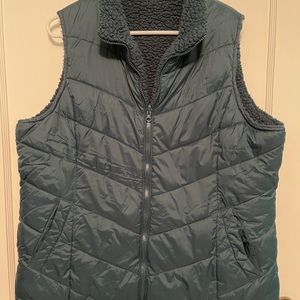 Lined quilted vest